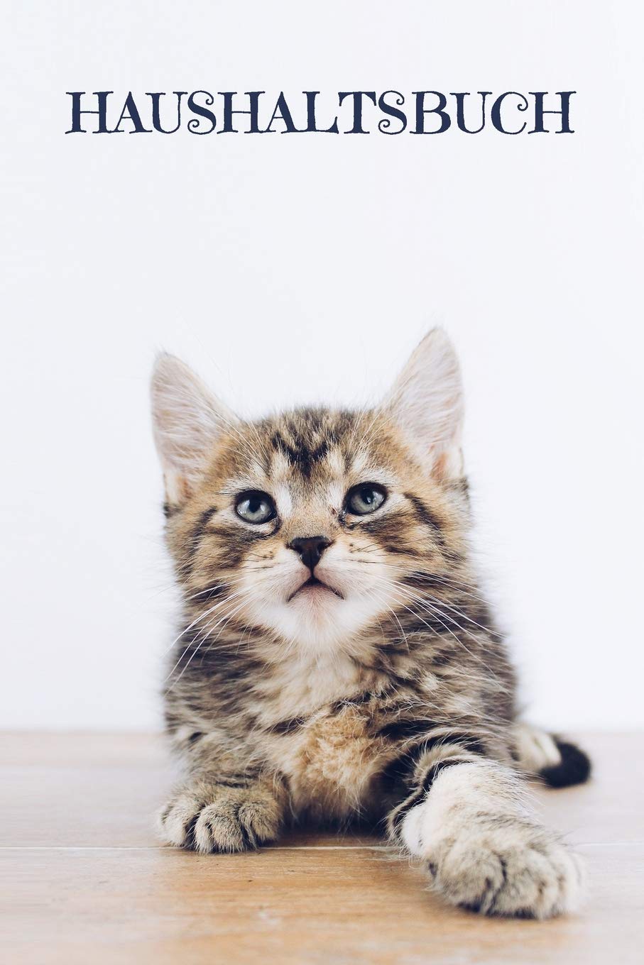 Haushaltsbuch: Buch für Einnahmen und Ausgaben zum Ausfüllen mit praktischer monatlicher Bilanz | Motiv: Süße Katze Books
