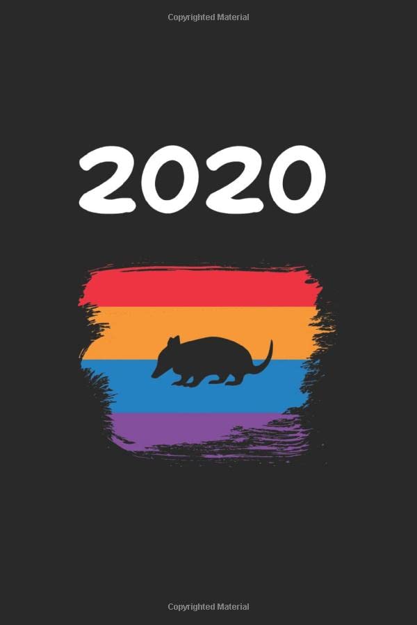Daily Planner And Appointment Calendar 2020: Armadillo Animal Daily Planner And Appointment Calendar For 2020 With 366 White Pages Business, Finance & Career