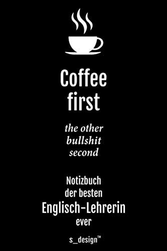 Notizbuch für Englisch-Lehrer / Englisch-Lehrerin: Originelle Geschenk-Idee book