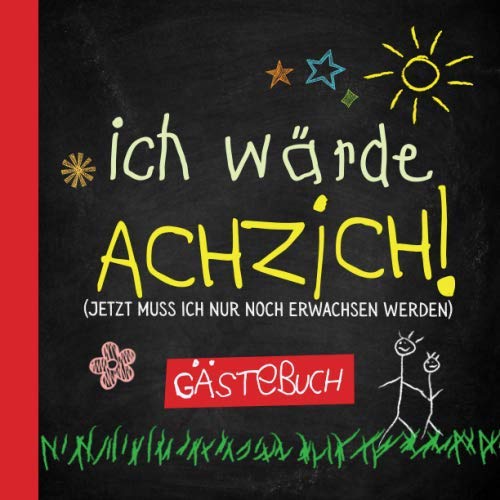 Ich wärde achzich: Gästebuch zum 80.Geburtstag für Mann oder Frau - 80 Jahre - Lustiges Geschenk & Geburtstagsdeko - Buch für Glückwünsche und Fotos der Gäste Hobbies & Crafts