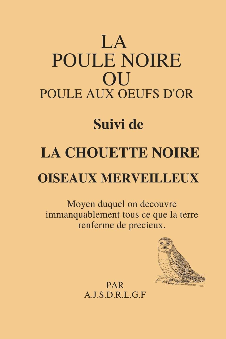 LA POULE NOIRE OU POULE AUX OEUFS D'OR Religion & Esotericism