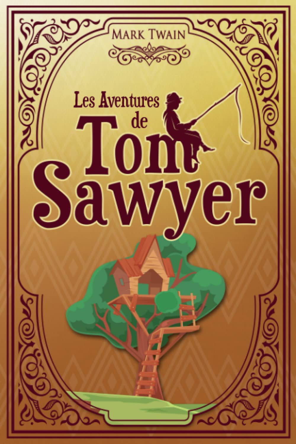 Les aventures de Tom Sawyer - Mark Twain: Édition illustrée | 233 pages Format 15,24 cm x 22,86 cm Classics