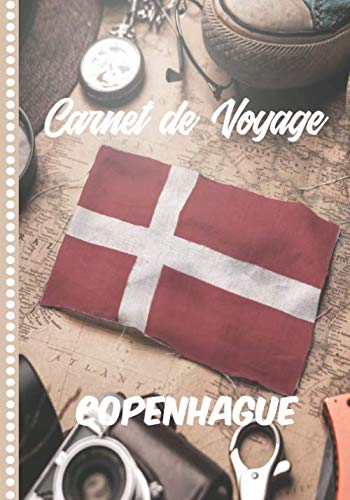Carnet de Voyage Copenhague: Guide à Remplir de vos Histoires et Anecdotes pour un Séjour à la Carte, 108 pages ILLUSTREES, Cadeau à Offrir Fabriqué en France. Travel