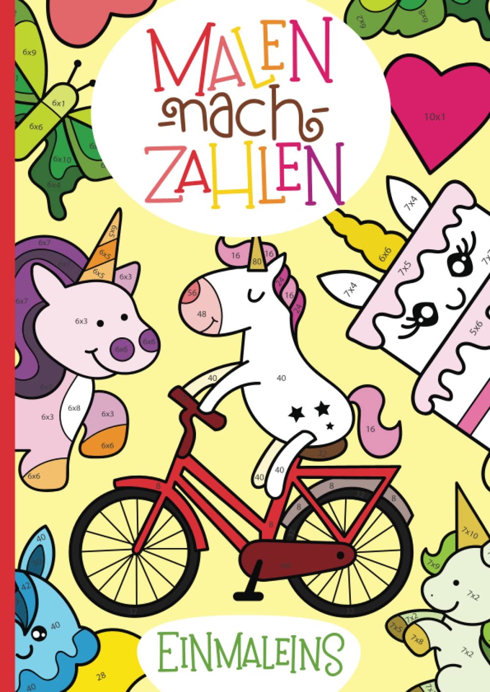 Malen nach Zahlen: Das kleine Einmaleins mit tollen Tiermotiven trainieren. (Rechenfreude, Band 5) Non-fiction