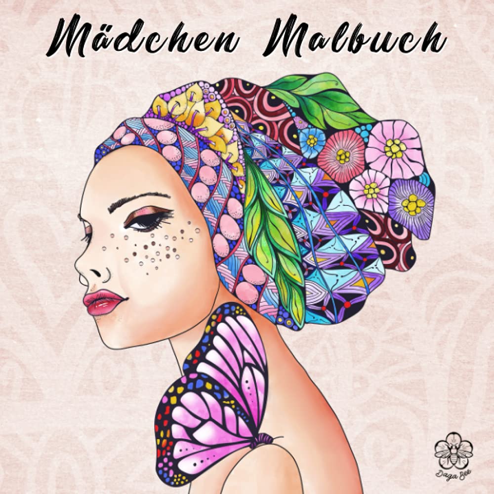 Mädchen Malbuch ab 12 Jahre: Beschäftigungsbuch & Zentangle Ausmalbuch für Mädchen und Teenager. Fördert die Kreativität, Entspannung & Konzentration. ... für Mädchen. (Malbücher für Mädchen, Band 2) Lifestyle