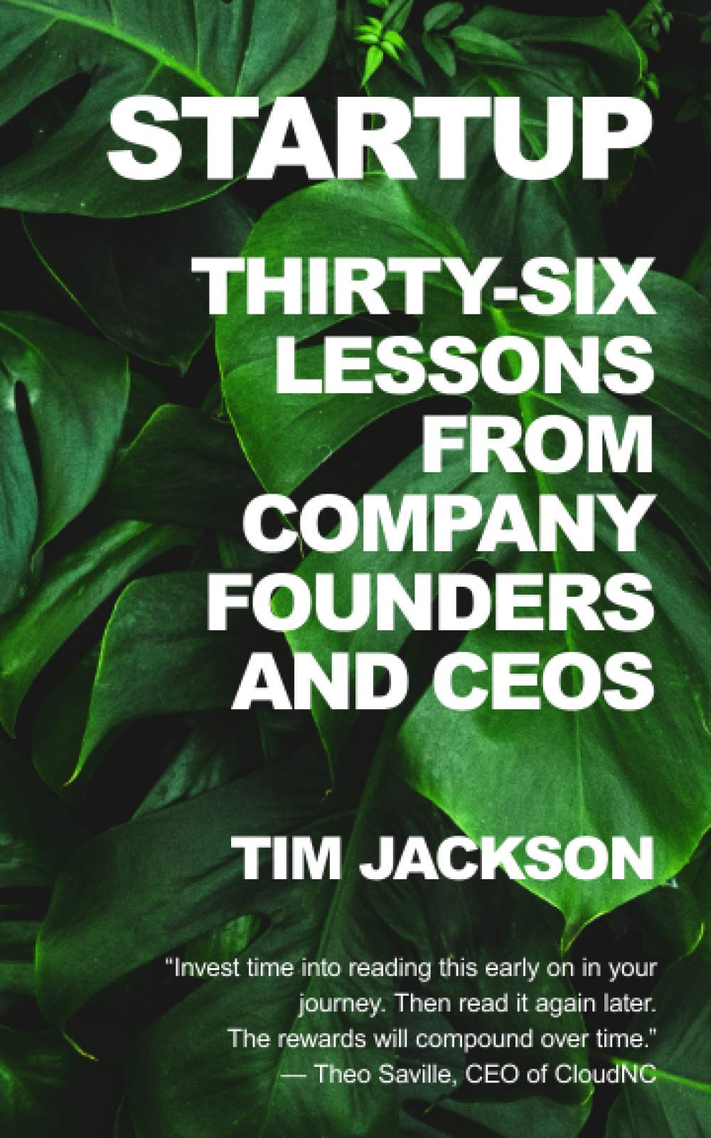 Startup: Thirty-Six Lessons from Company Founders and CEOs Business, Finance & Career