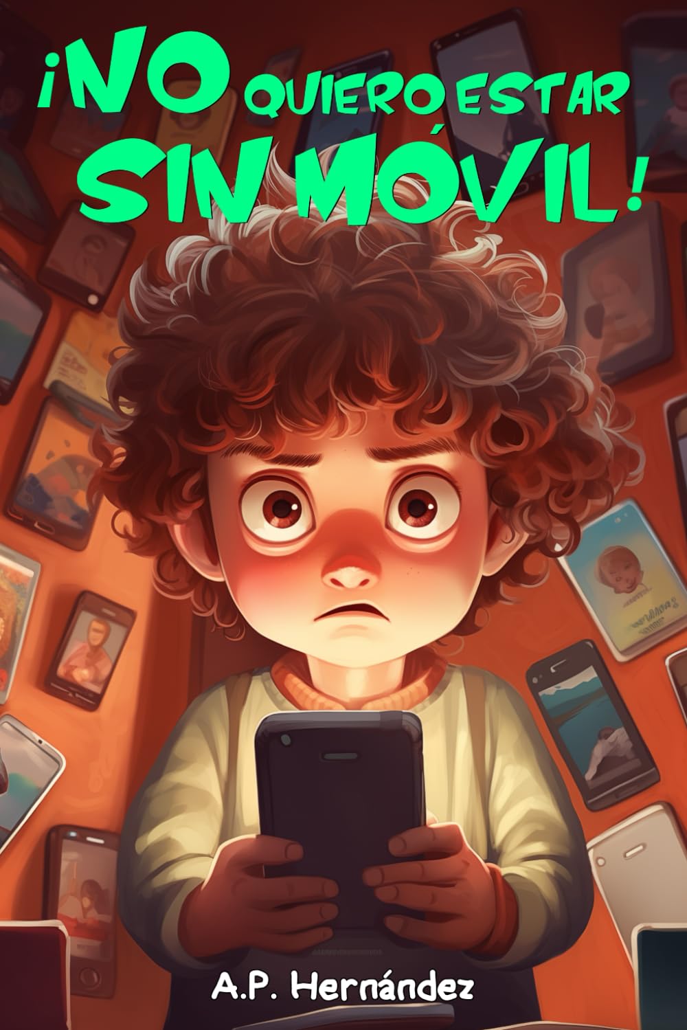 ¡No quiero estar sin móvil!: Libro infantil - Martín recibe su primer teléfono Books