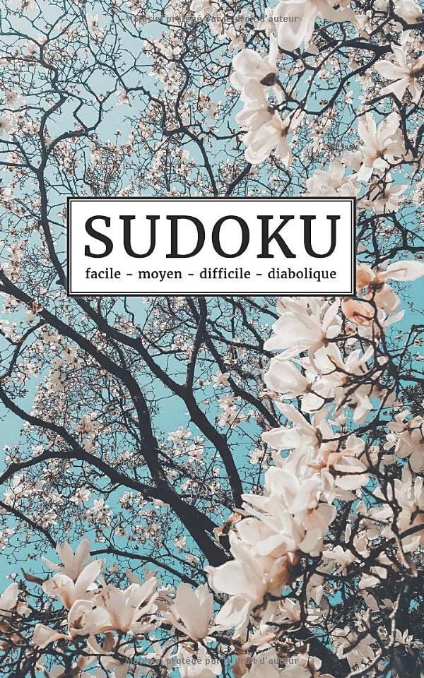 SuDoKu adulte: Niveau: facile - moyen - difficile - diabolique | Format poche | 192 grilles | Jeu de logique relaxant & educatif | Enigmes et casse-tête adulte Leisure & Fun