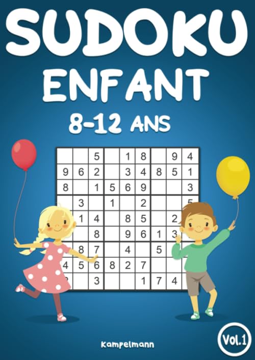 Sudoku Enfant 8-12 ans: 200 Sudokus pour enfants de 8 à 12 - avec solutions book