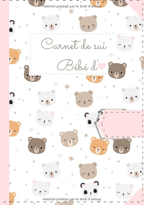 CARNET DE SUIVI BÉBÉ: de la naissance à 4 mois.: Cahier de liaison Parents/Nounou - Journal de bord de bébé sur son lieu d'accueil (Nounou, Crèche, MAM, Garderie, Baby-sitter..) Parents & Children