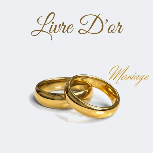 Livre D'Or, Mariage: Beau carnet de 25 pages élégantes lignées | Livre d'Or pour mariés | À remplir | Dimensions 21cm x 21cm Partnership & Love