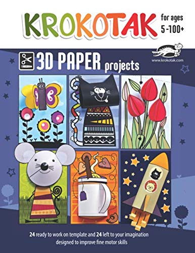 KROKOTAK 3D PAPER PROJECTS (PAPER CRAFT, Band 3) Hobbies & Crafts