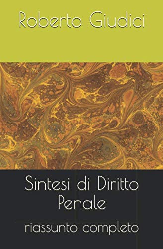 Sintesi di Diritto Penale: riassunto completo book