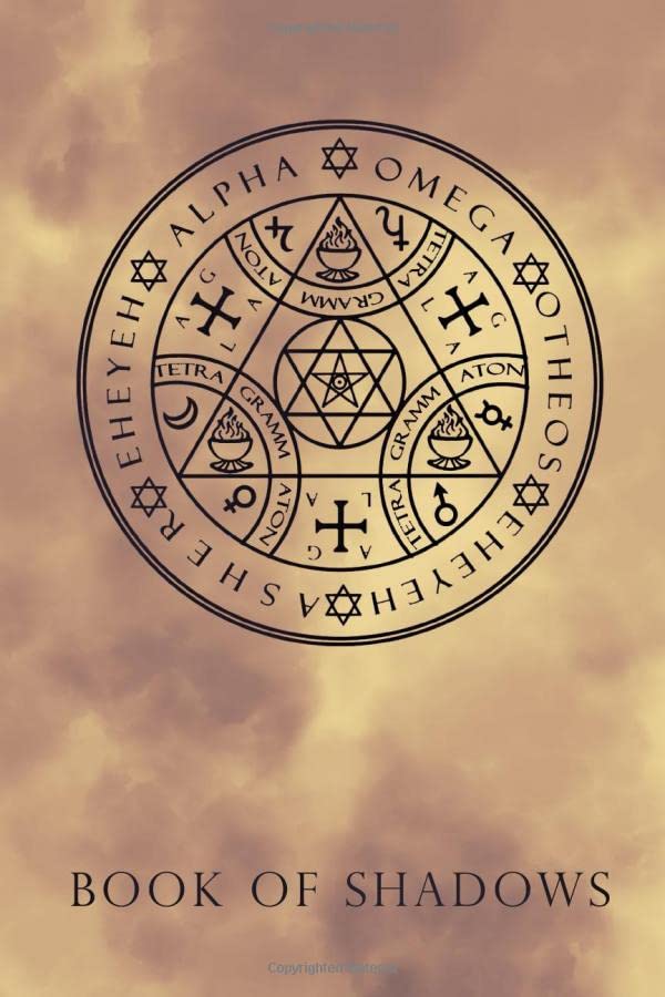 Book of Shadows - Enochian Magick: Aged Edition Journal (6 x 9 inches, 260 lined pages) Religion & Esotericism
