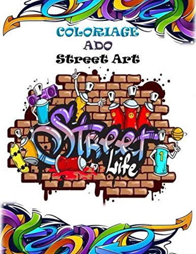 coloriage ado: Street Art book