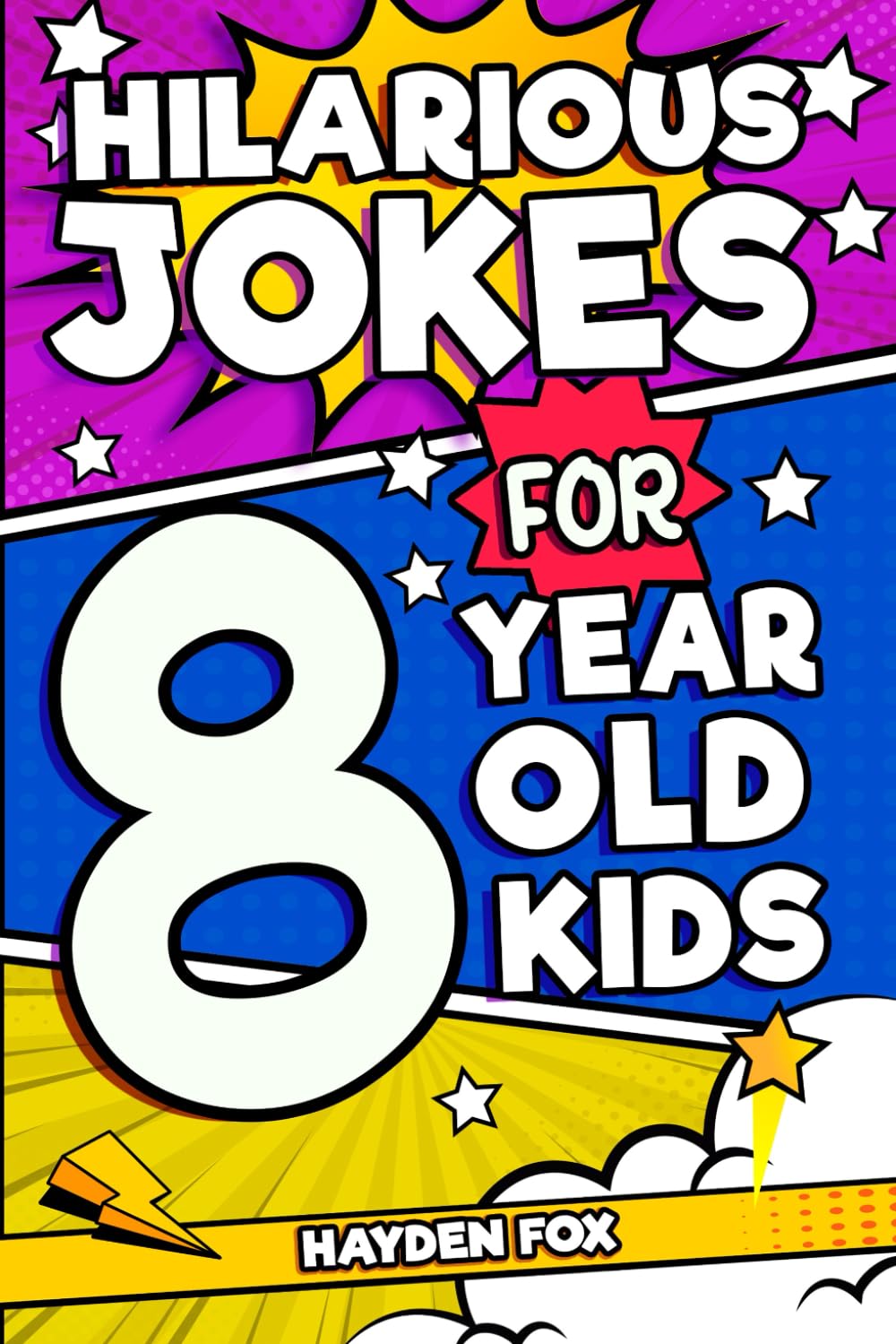 Hilarious Jokes For 8 Year Old Kids: An Awesome LOL Gag Book For Young Boys and Girls Filled With Tons of Tongue Twisters, Rib Ticklers, Side Splitters, and Knock Knocks Tiptoi & Games