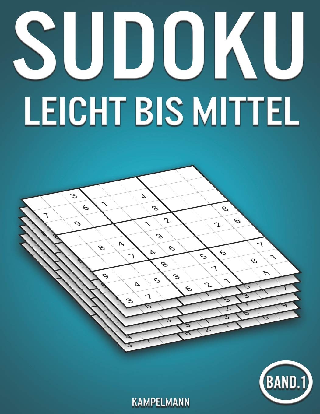 Sudoku leicht bis mittel: 400 Leicht bis mittelschwere Sudokus - mit Lösungen (Band 1) Hobbies & Crafts