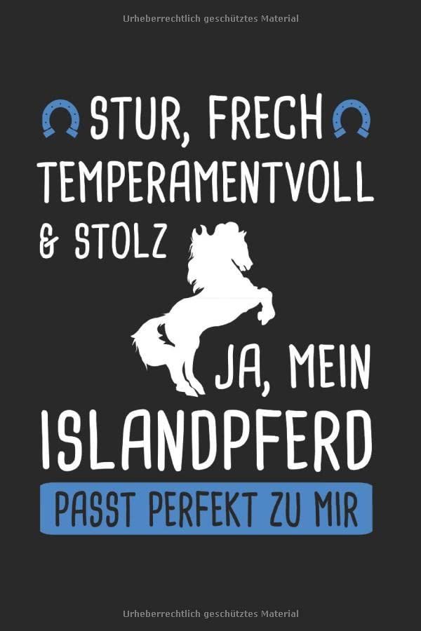 Islandpferd Isländer Islandpferde: Isländer & Islandpferde Notizbuch 6'x9' Liniert Geschenk für Pferd & Island Books