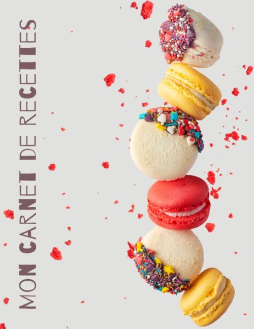 MON CARNET DE RECETTES - GRAND FORMAT - 100 FICHES DE RECETTES A REMPLIR:: Livre de Cuisine Personnalisable: Cahier de Recettes à Remplir - Carnet de Recettes à Remplir - Livre de Recettes à Remplir Books