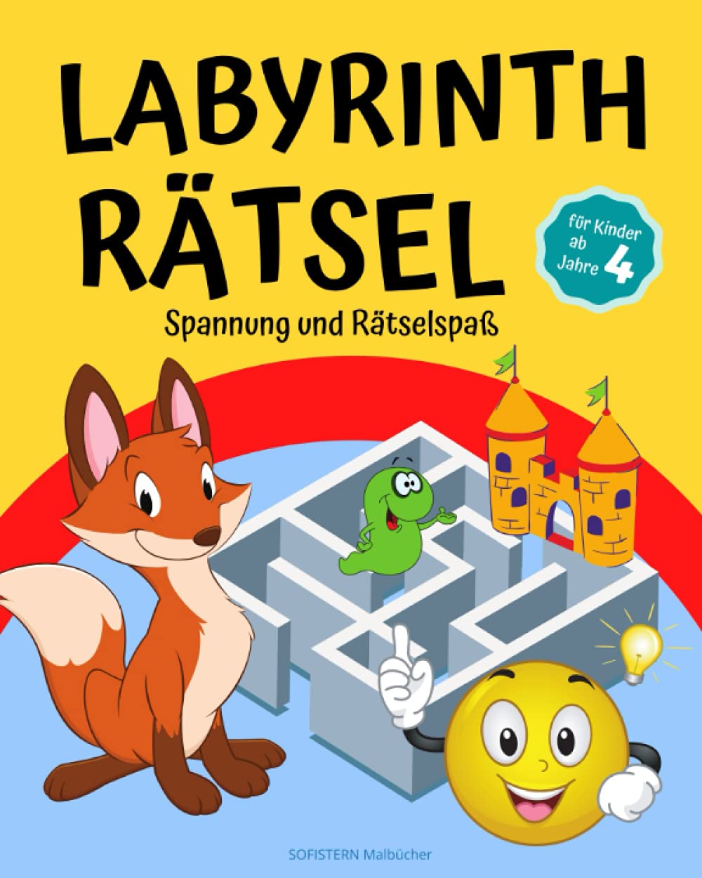 Labyrinth Rätsel: Spannung und Rätselspaß für Kinder ab 4 Jahre Leisure & Fun