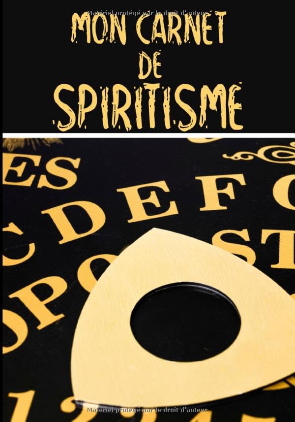 Mon carnet de spiritisme: Spécial spiritisme | Avec fiches détaillées pour vos séances | book