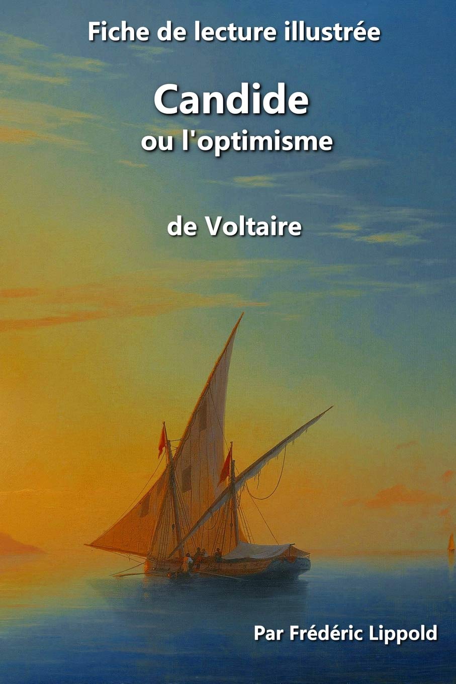 Fiche de lecture illustrée - Candide ou l'optimisme, de Voltaire: Résumé et analyse détaillée de l'œuvre: Résumé et analyse détaillée de l'oeuvre Reference Books