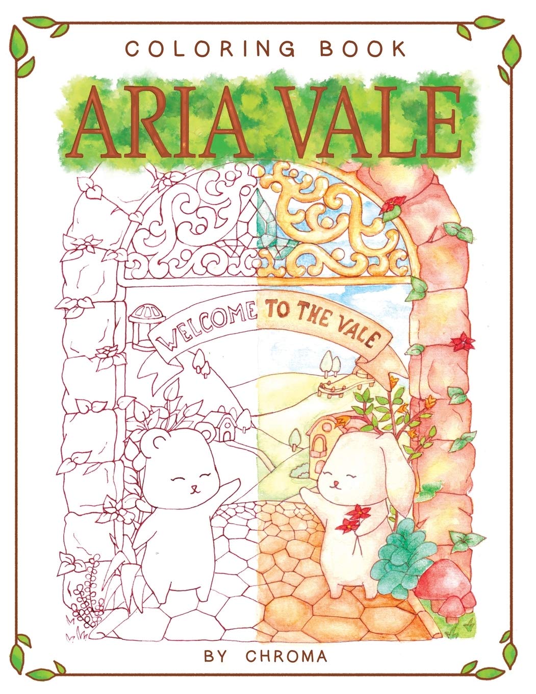 Aria Vale Coloring Book: Welcome to the Vale Film, Art & Culture