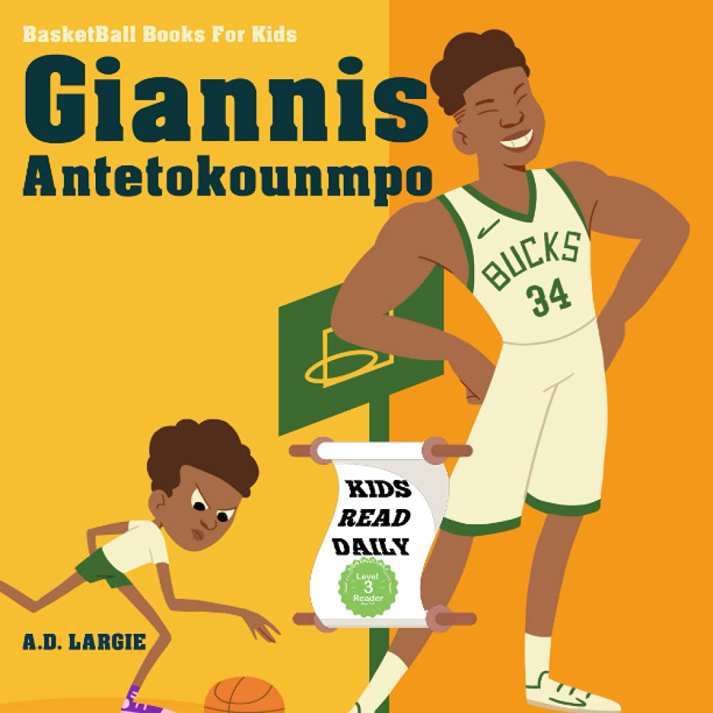 Giannis Antetokounmpo: I Can Read Books Level 4 (Basketball Books For Kids, Band 3) Leisure & Fun