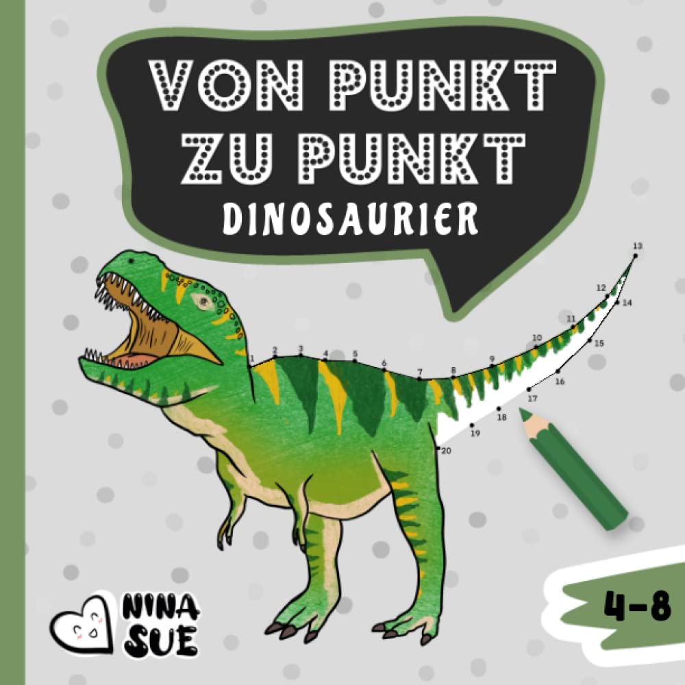 Von Punkt zu Punkt Crazy Creatures: Malbuch für Kinder ab 4 Jahren - Zahlen 1-20 Film, Art & Culture