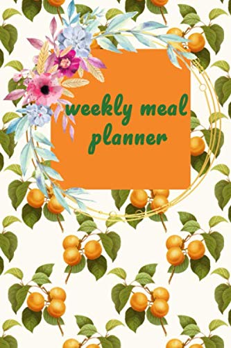 meal planner 2020, 53 week food planner with grocery list, 6" x 9" 107 pages: this is you perfect small size food journal/diary/Log, a daily meal/menu planner track Health, Nutrition & Fitness