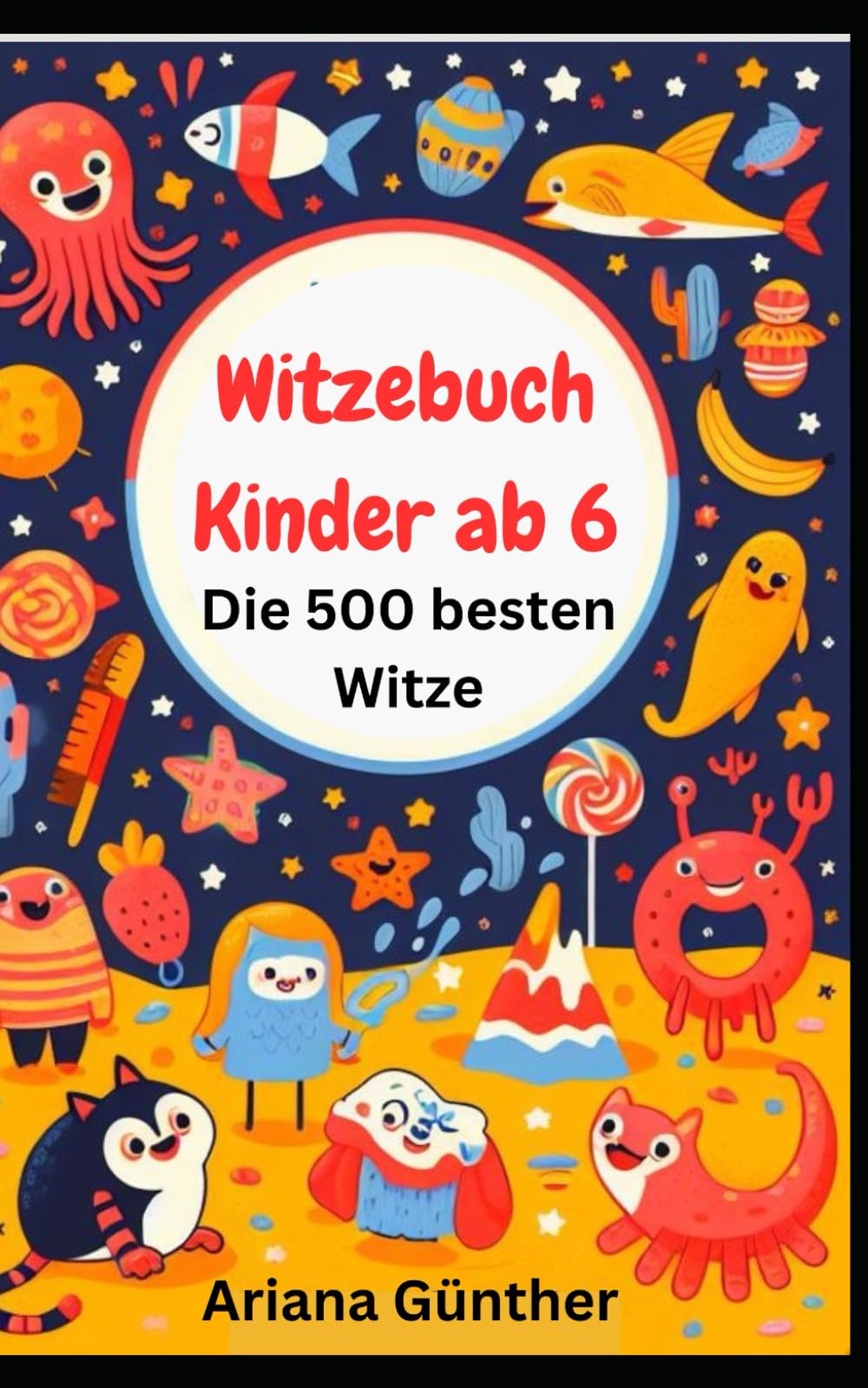 Witzebuch für Kinder ab 6: Die 500 besten Witze und Scherzfragen für Erstleser Manga