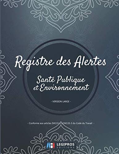 Registre Pointage du Personnel: v4-9 Format large | Registre de Présence et pointage du personnel | Conforme à l'Article L.2242-87 du Code du Travail | fond bleu dégradé avec motif book