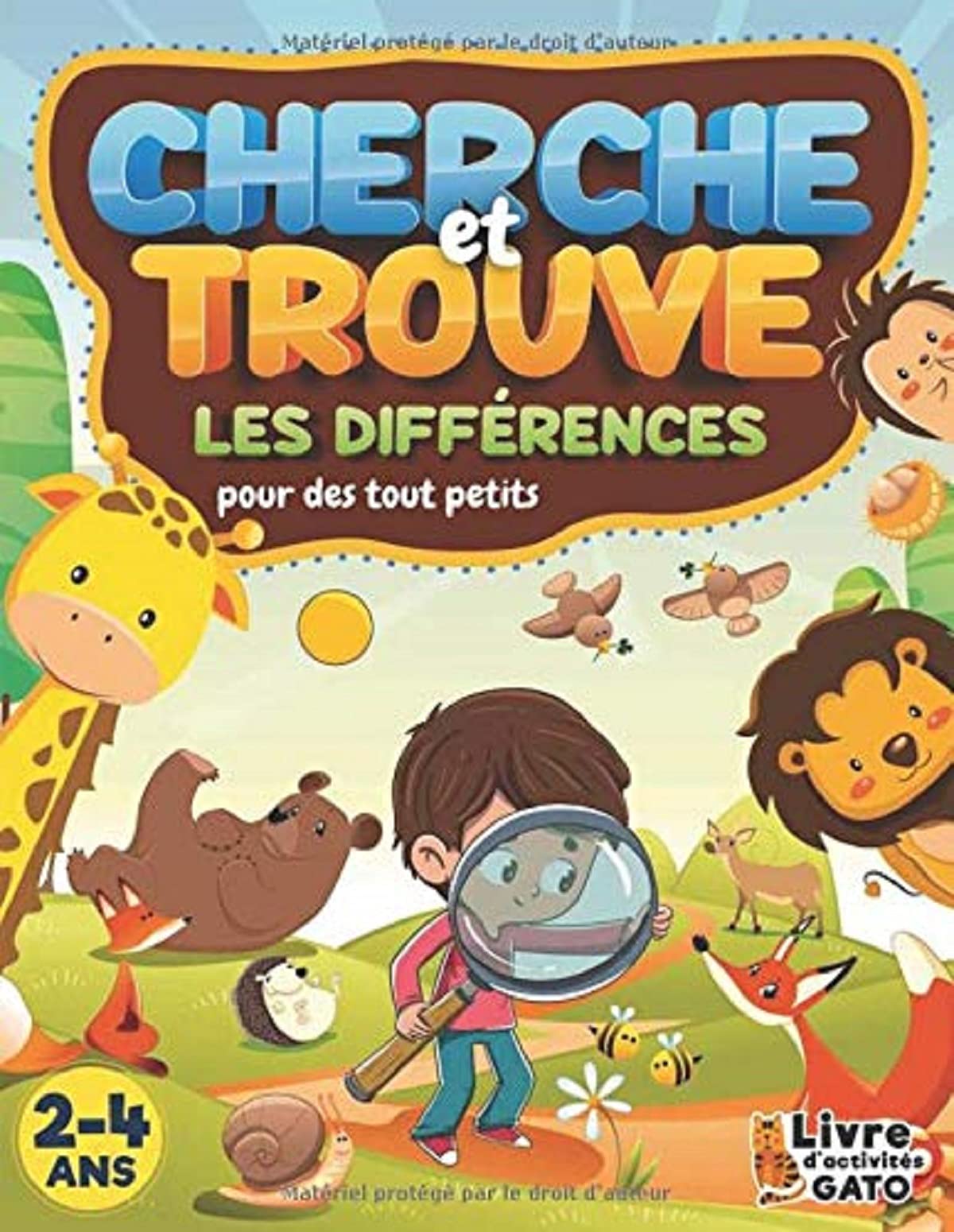 Cherche et trouve des tout petits: Cherche et trouve les différences ! Jeux d'éveil pour améliorer la concentration et l'attention des enfants de 2 ... 4 ans ! (Mes Grands défis Cherche et trouve) Tiptoi & Games
