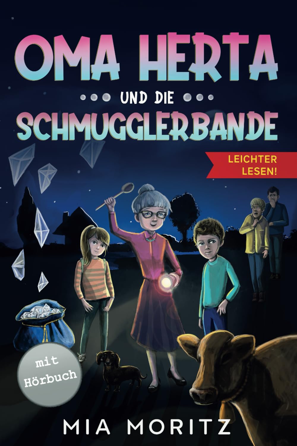 Oma Herta und die Schmugglerbande - Leichter Lesen: Ein spannender Krimi in Großdruck mit Silbengliederung Parents & Children