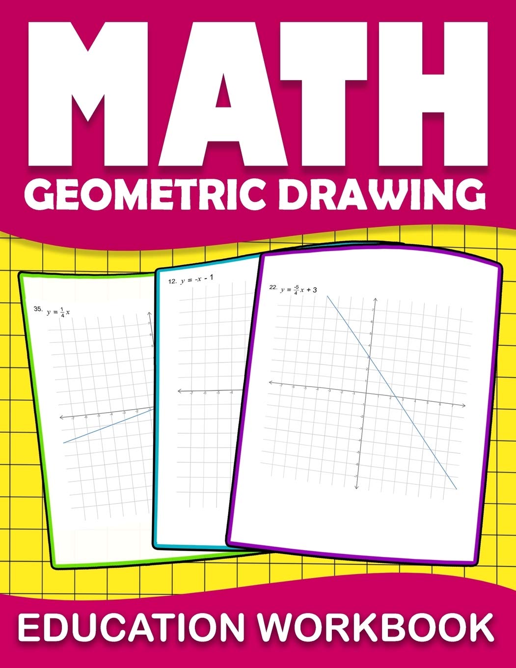 Math education workbook geometric drawing: Practice coordinate geometry workbook with Daily Exercises to improve Coordinate Geometry Skills ( Maths Skills Series Activity book ) Mathematics