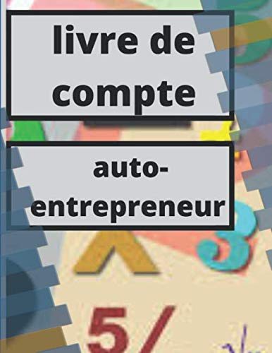 livre de compte auto-entrepreneur book