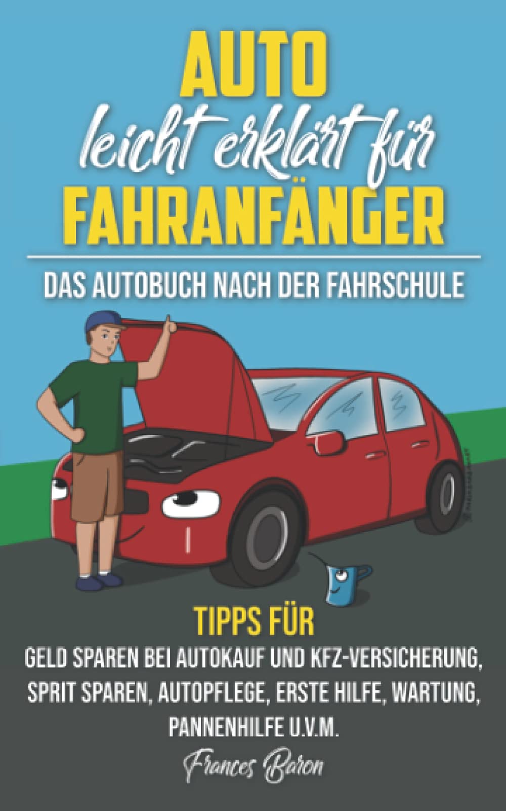 Auto leicht erklärt für Fahranfänger Das Autobuch nach der Fahrschule: Tipps für Geld sparen bei Autokauf und Kfz-Versicherung, Sprit sparen, Autopflege, Erste Hilfe, Wartung, Pannenhilfe u.v.m. Business & Technology