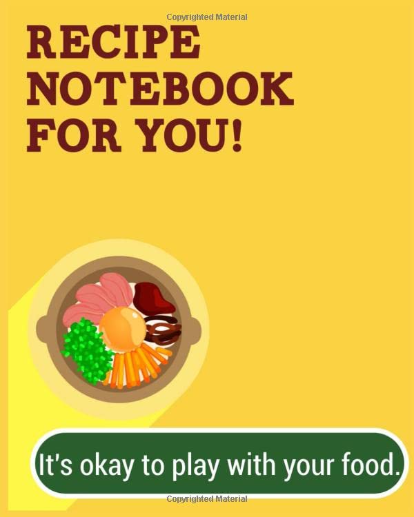 Custom Recipe Books To Write In: :Custom Recipe Book | Custom Blank Recipe Book | Write What You Want! Books