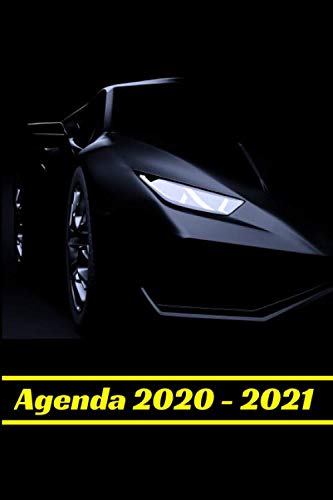 Agenda 2020 2021: Un agenda scolaire 2020 2021 (Septembre 2020/Juin 2021) pour étudiants, garçon et fille, enfant - Agenda journalier voiture - école ... Académique - Couverture voiture de course book