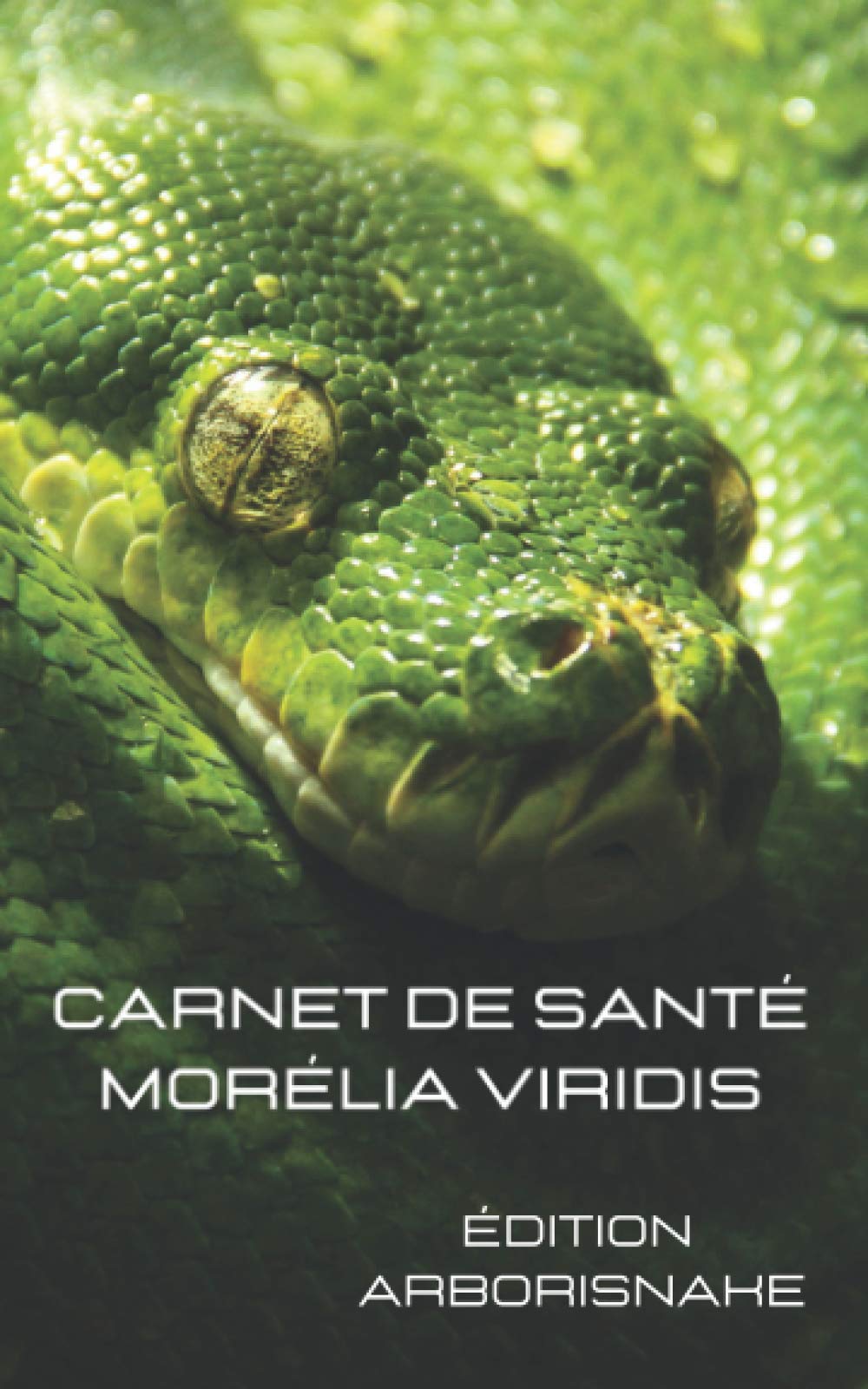 carnet de santé morélia viridis: 200 pages à compléter, nourrissage, courbe de poids et taille, mues, reproduction, vétérinaire, notes book
