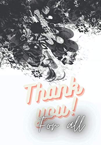 thunk you for all: départ à la maison/cahier cadeau/notebook/ cahier pour retraité/cahier pour exercise book