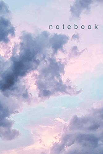 sky Notebook / Bullet Journal / Book Diary Notes 110 Pages ,sky Cover Notebook , (6 x 9 inches ): -Elegant cover -diary ,journal 2020-2021 -ruled - lined - notebook Contemporary literature