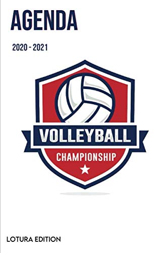 Agenda 2020 2021 | Agenda Scolaire Journalier | Volleyball Championship | Format 15,24 x 22,86 cm: Cahier pour une année scolaire réussie book