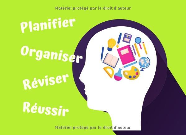 Carnet Planifier, Organiser, Réviser, Réussir mes révisions/études pendant 1 an: Journal de bord d'études pour les collégiens, lycéens, étudiants. book