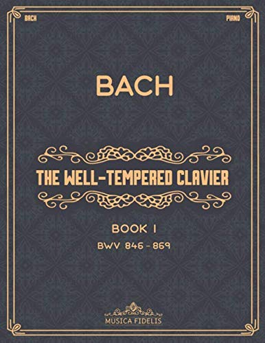 The Well-Tempered Clavier: Book I (BWV 846–869) - Sheet music for piano Sheet Music