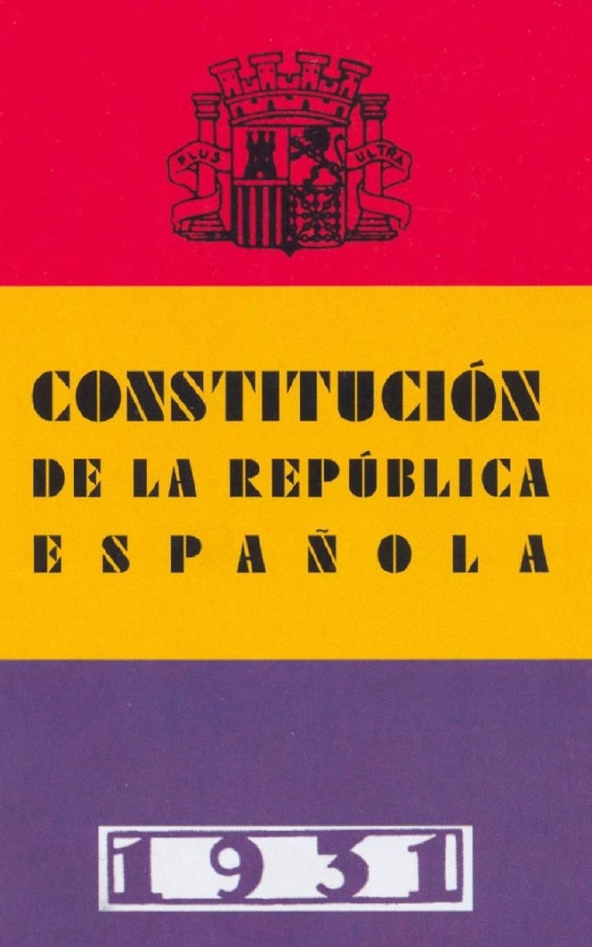 Constitución de la República Española (1931) book