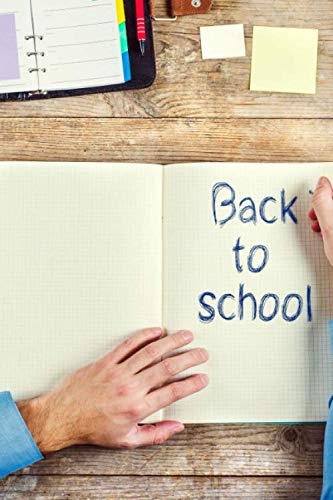 Back to school: Magnifique carnet de notes à offrir pour la rentrée scolaire | 110 pages au total | Format pratique book