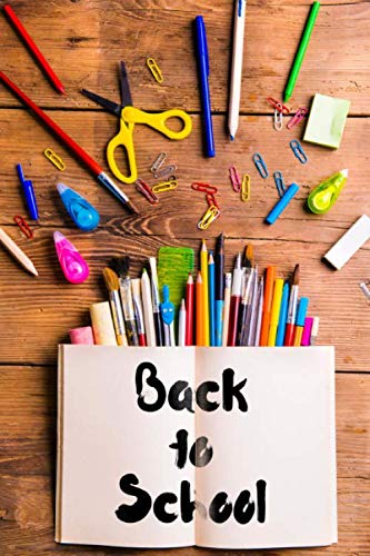 Back to school: Magnifique carnet de notes à offrir pour la rentrée scolaire | 110 pages au total | Format pratique book