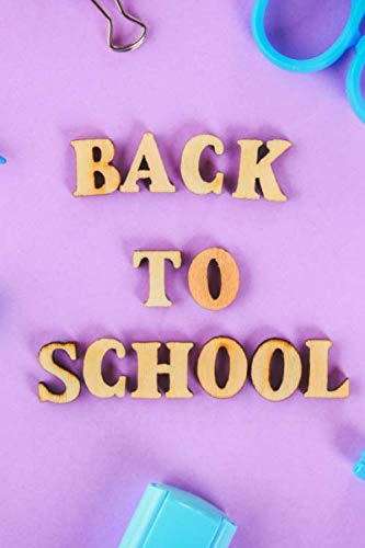 Back to school: Magnifique carnet de notes à offrir pour la rentrée scolaire | 110 pages au total | Format pratique book