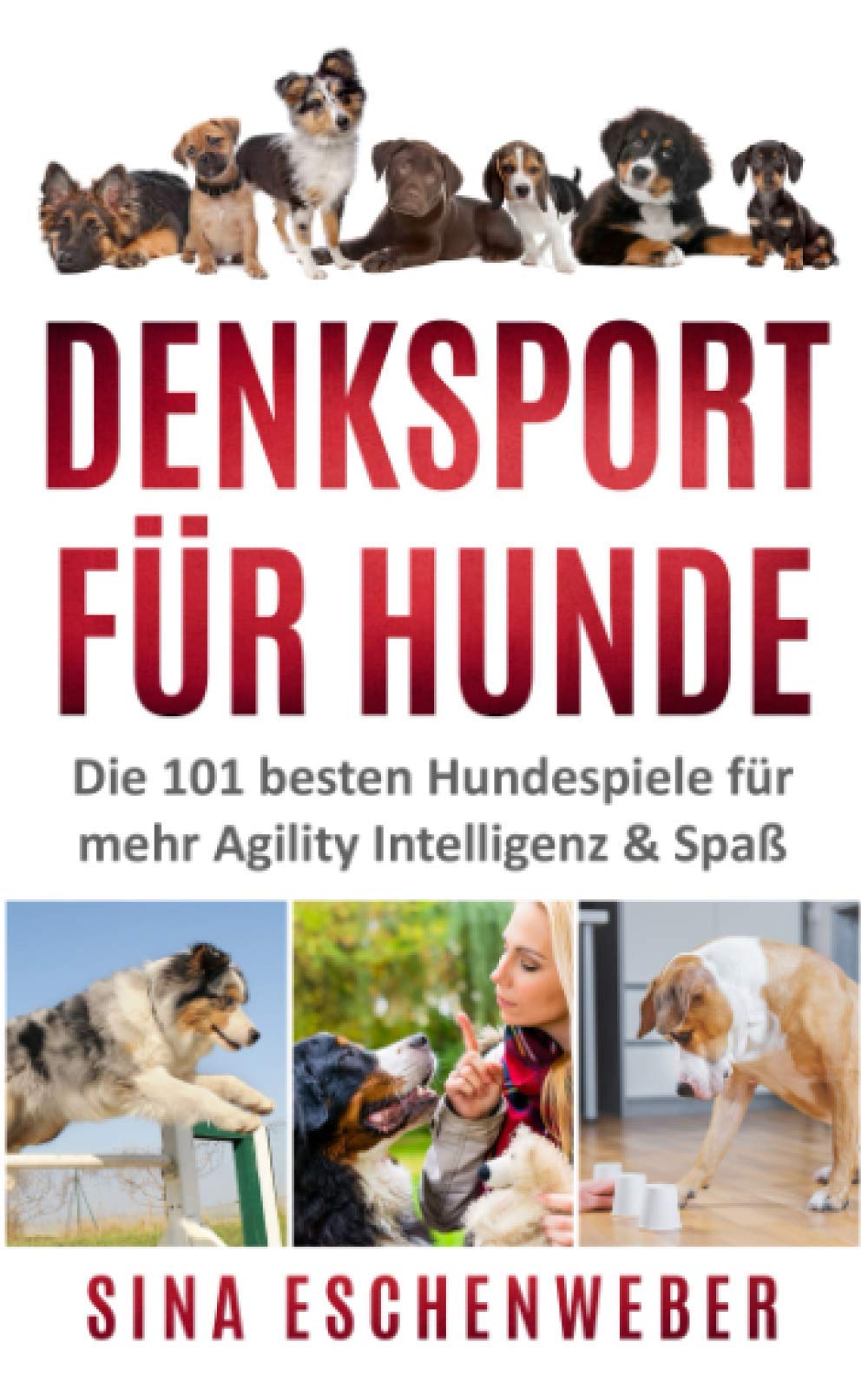 DENKSPORT FÜR HUNDE: Die 101 besten Hundespiele für mehr Agility Intelligenz & Spaß (Hunderatgeber) Pets